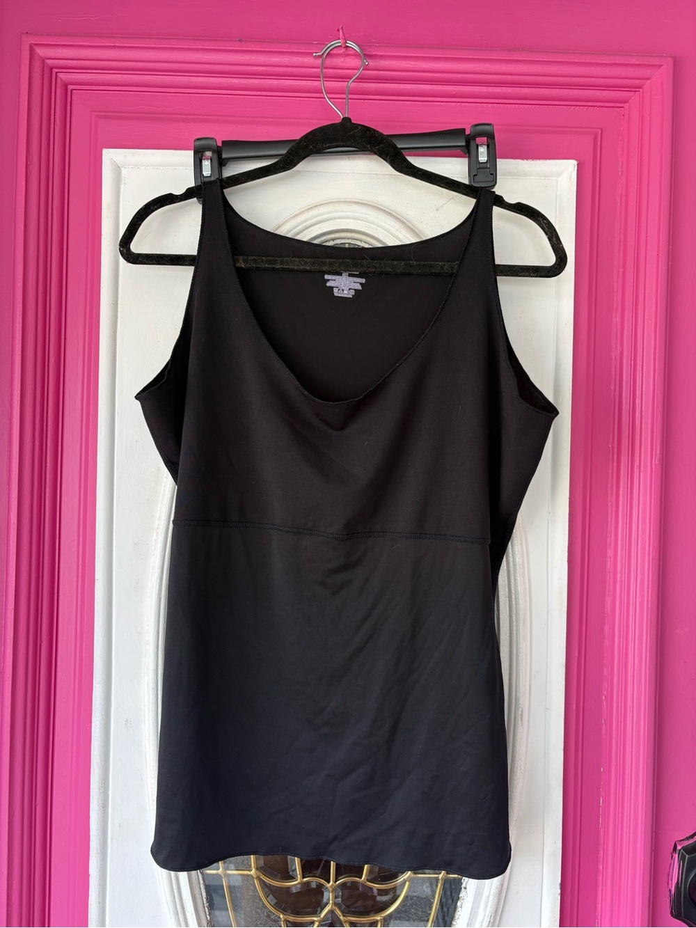 SPANX Black Seamless Camisole 3X